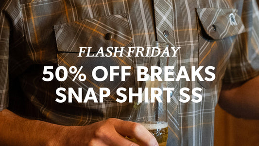Flash Friday: 50% Off Breaks Snap Shirt SS