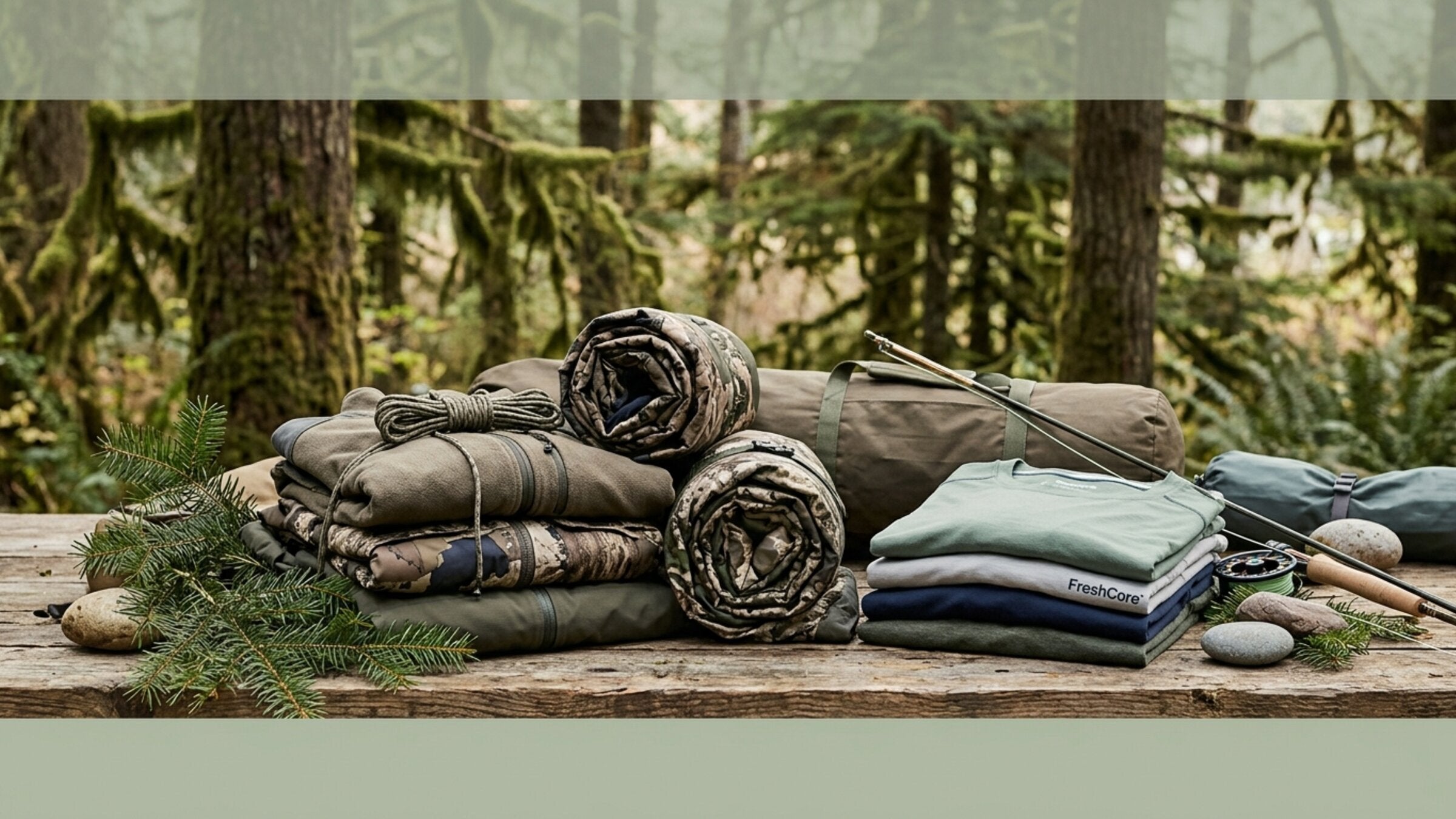 TideWe hunting gear TideWe has put together several gear bundles combining hunting clothes, rain suits, ground blinds, and Fr