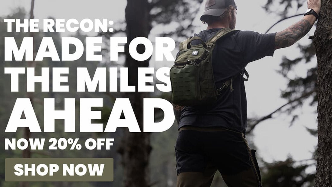 THE RECON: MADE FOR THE MILES AHEAD NOW 20% OFF SHOP NOW