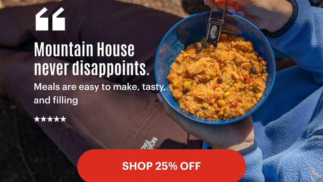 Mountain House never disappoints. Meals are easy to make, tasty, and filling