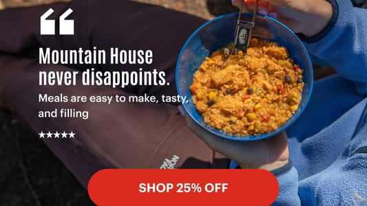 Mountain House never disappoints. Meals are easy to make, tasty, and filling