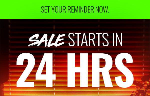 Crash the Site sale starts in 24 hrs