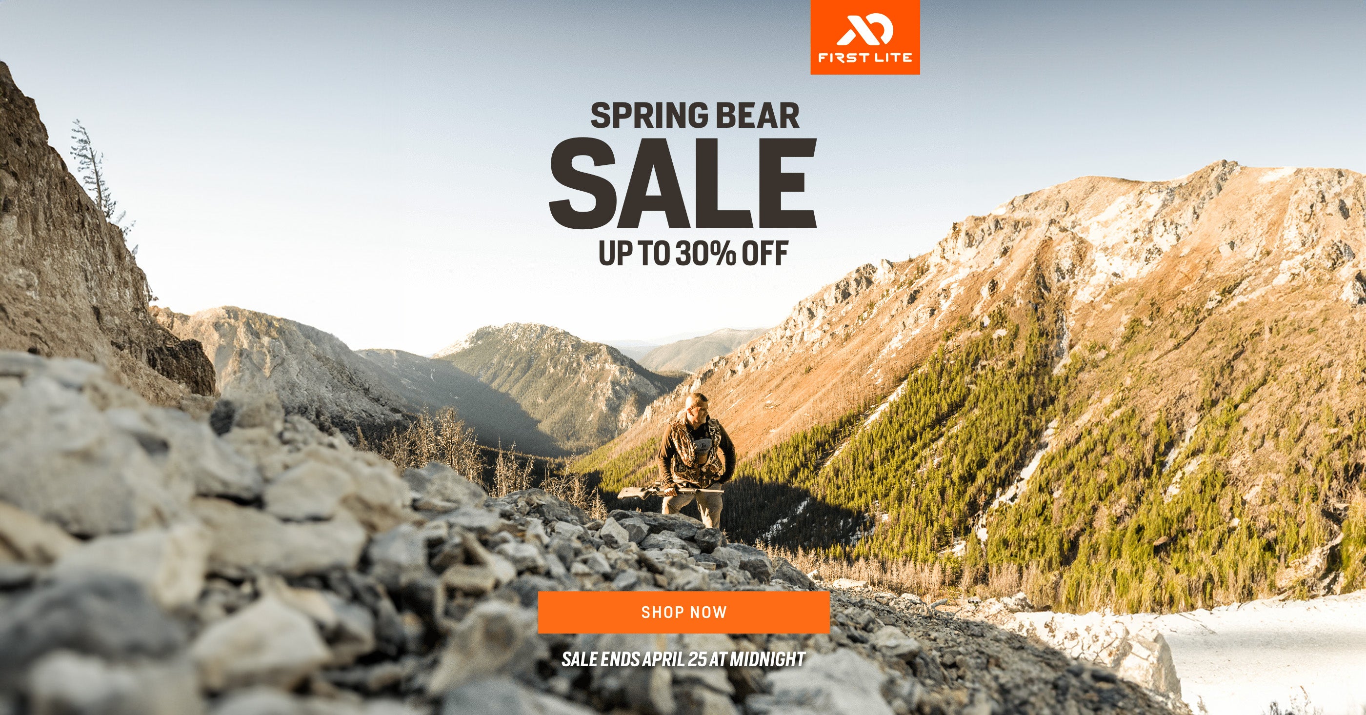 First Lite Spring Bear Sale