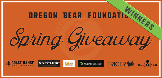Oregon Bear Foundation Giveaway Winners Announced