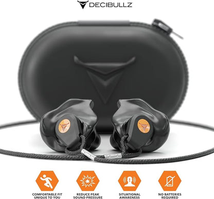 Decibullz Percussive Moldable Earplugs