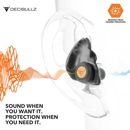 Decibullz Percussive Moldable Earplugs