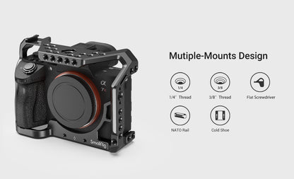 SmallRig Camera Cage for Sony A7RIII/A7M3/A7III 2087C