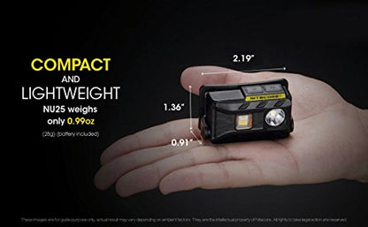 Nitecore NU25 360 LM Rechargeable Headlamp