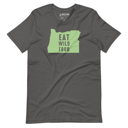 Unisex Mint Oregon Eat Wild Food Tee