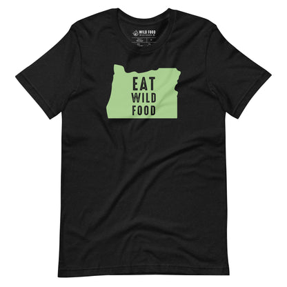 Unisex Mint Oregon Eat Wild Food Tee