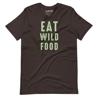 Unisex Mint EAT WILD FOOD Tee