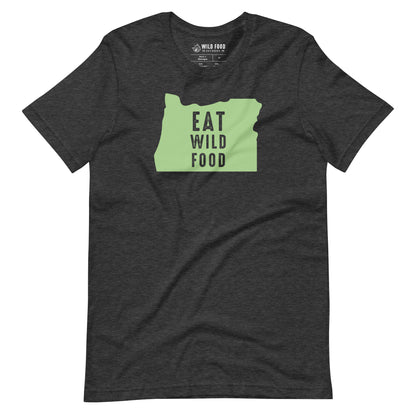 Unisex Mint Oregon Eat Wild Food Tee
