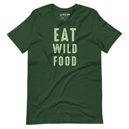 Unisex Mint EAT WILD FOOD Tee