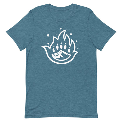 Unisex White Logo Mark Tee