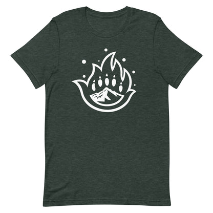 Unisex White Logo Mark Tee