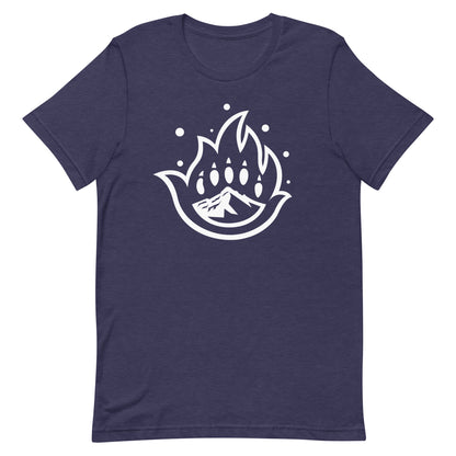 Unisex White Logo Mark Tee