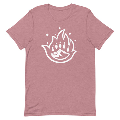 Unisex White Logo Mark Tee