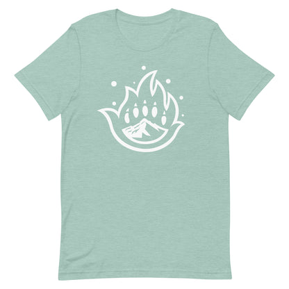 Unisex White Logo Mark Tee