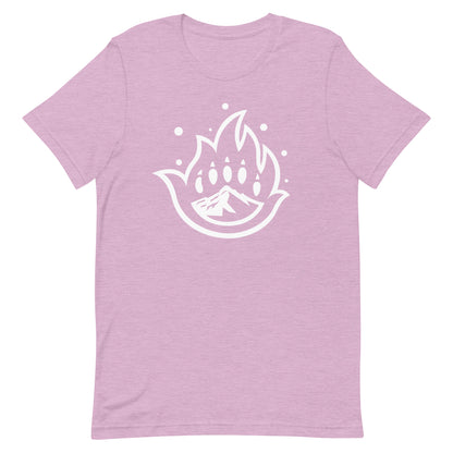 Unisex White Logo Mark Tee