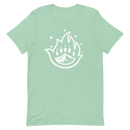 Unisex White Logo Mark Tee