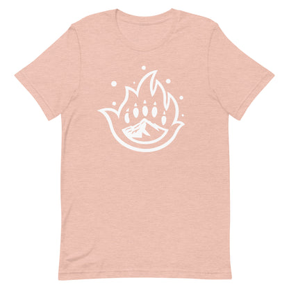 Unisex White Logo Mark Tee