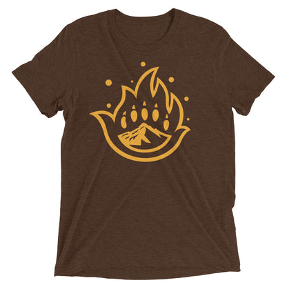 Unisex Gold Logo Mark Tri-Blend Tee