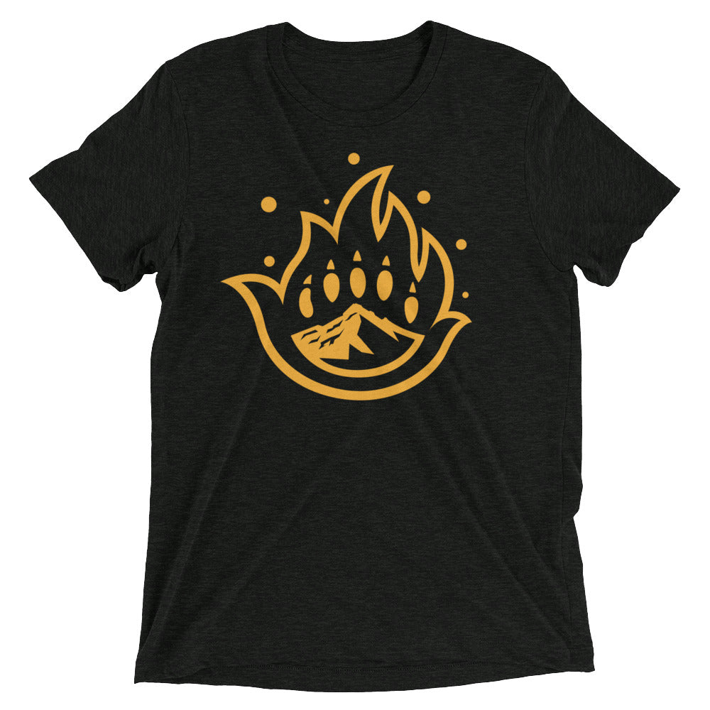 Unisex Gold Logo Mark Tri-Blend Tee