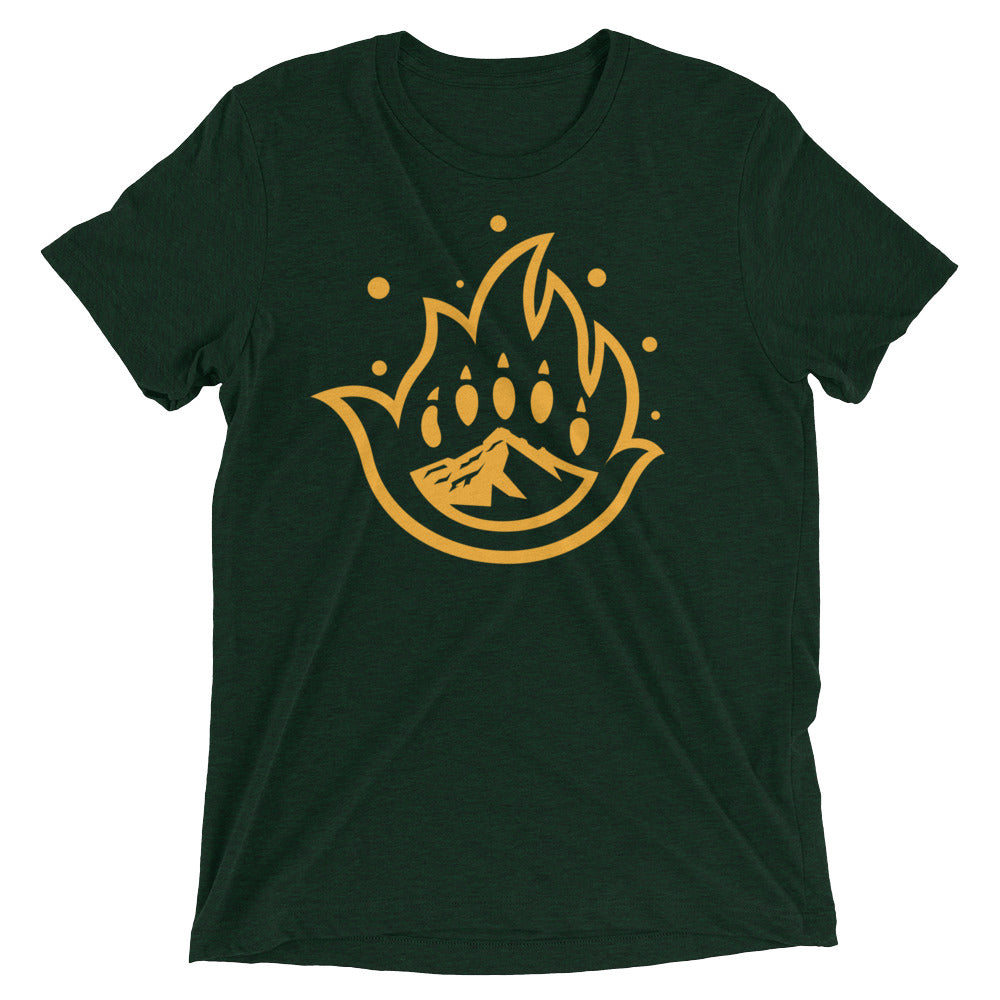 Unisex Gold Logo Mark Tri-Blend Tee