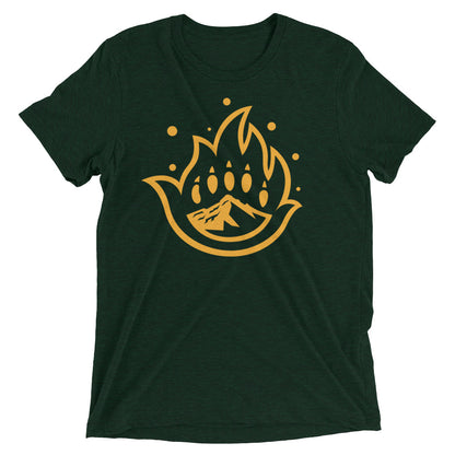 Unisex Gold Logo Mark Tri-Blend Tee