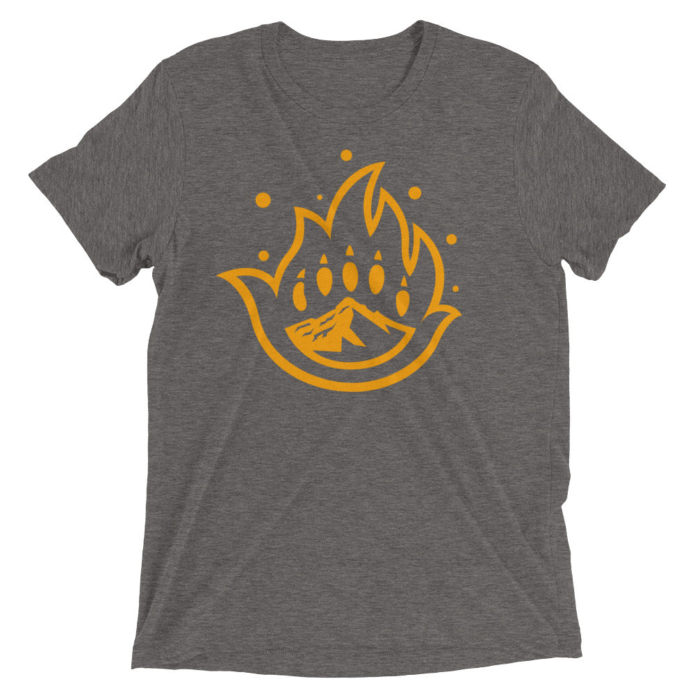Unisex Gold Logo Mark Tri-Blend Tee
