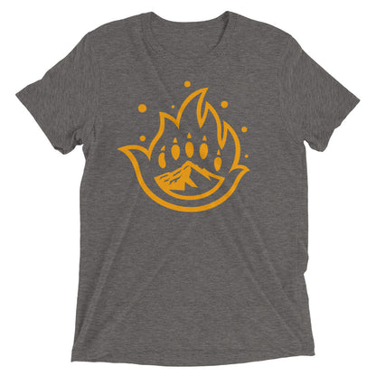 Unisex Gold Logo Mark Tri-Blend Tee