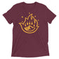 Unisex Gold Logo Mark Tri-Blend Tee