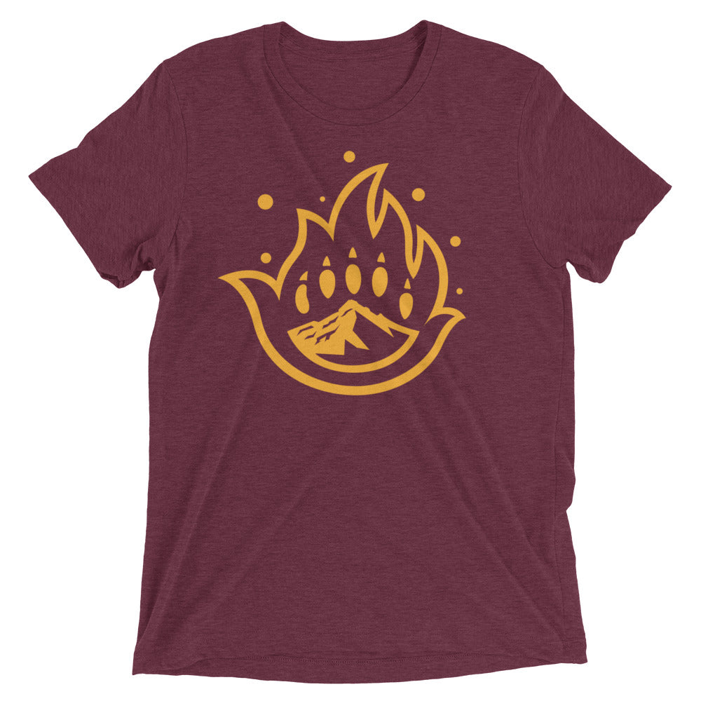 Unisex Gold Logo Mark Tri-Blend Tee