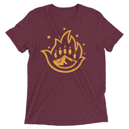 Unisex Gold Logo Mark Tri-Blend Tee