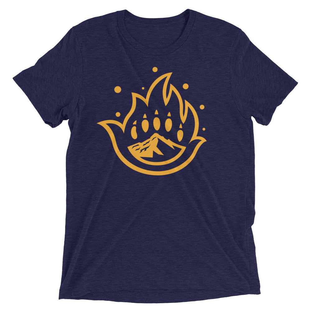 Unisex Gold Logo Mark Tri-Blend Tee