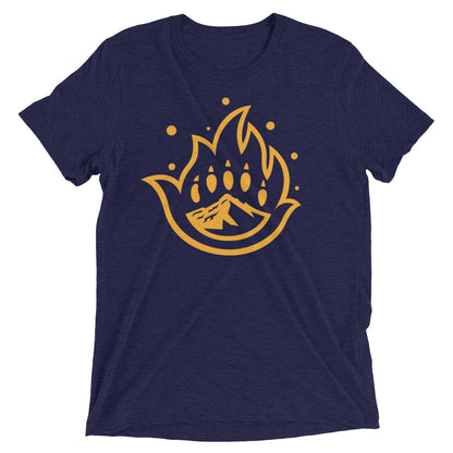 Unisex Gold Logo Mark Tri-Blend Tee