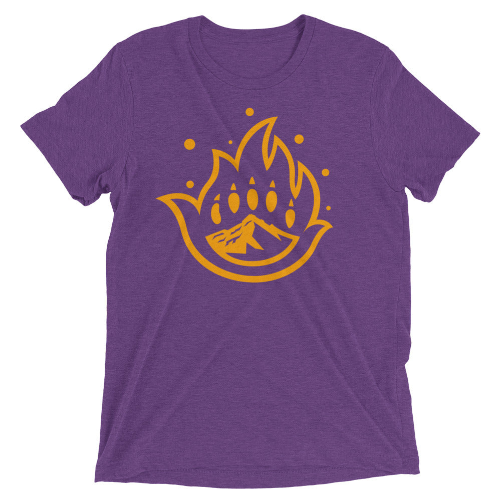 Unisex Gold Logo Mark Tri-Blend Tee