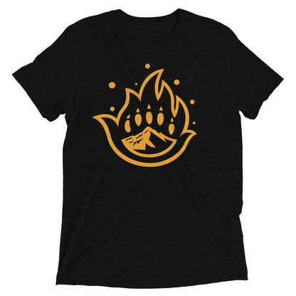 Unisex Gold Logo Mark Tri-Blend Tee