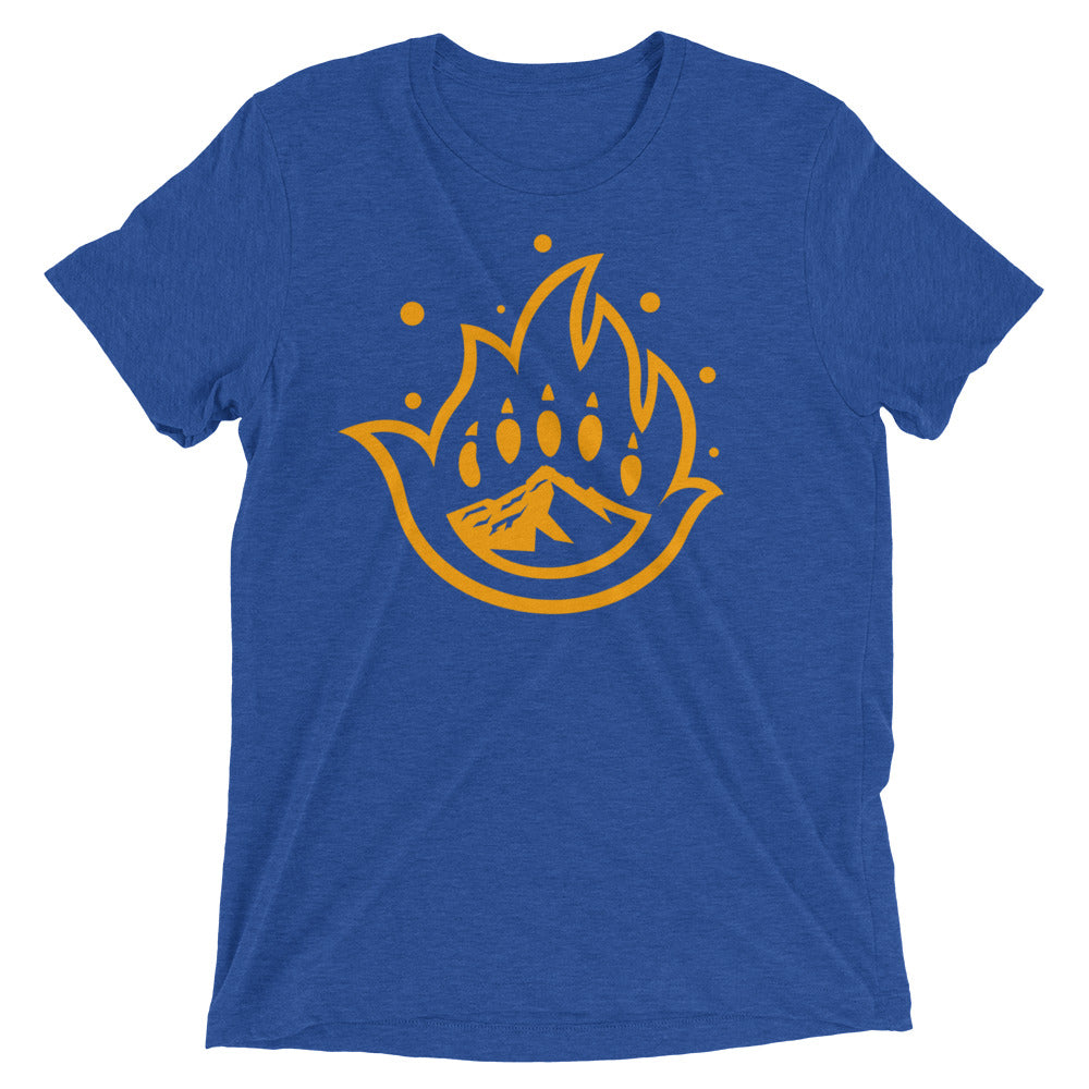 Unisex Gold Logo Mark Tri-Blend Tee