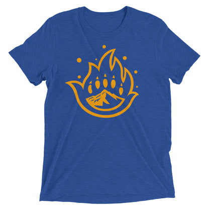 Unisex Gold Logo Mark Tri-Blend Tee